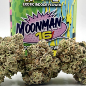 Moonman 16 THCA premium indoor cannabis flower by Kache Premium THCA