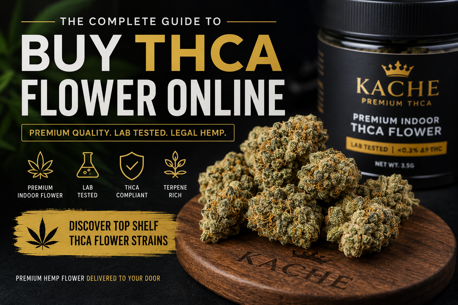 Buy THCA Flower Online | Premium Indoor THCA Flower Guide for 2026