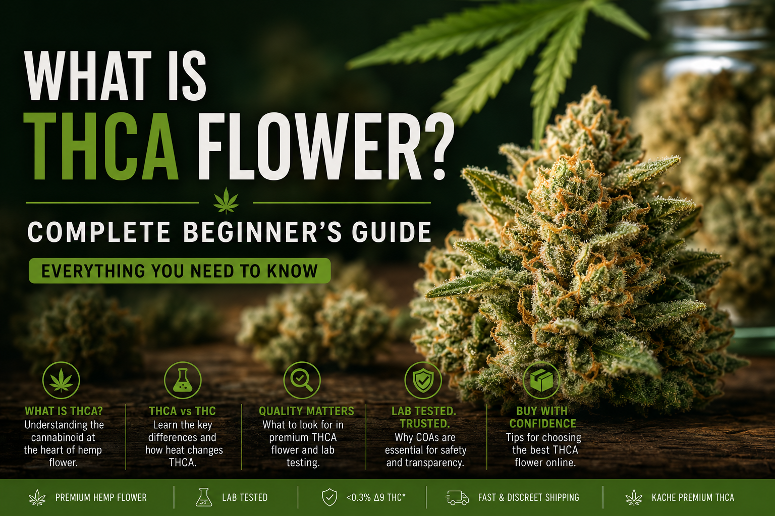 What Is THCA Flower? Complete Beginner’s Guide