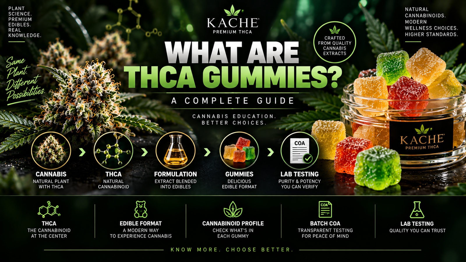 What Are THCA Gummies? Complete Guide to THCA Edibles